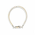 Natural Freshwater Small Pearl Bracelet with Silver-Plated Copper Clasp